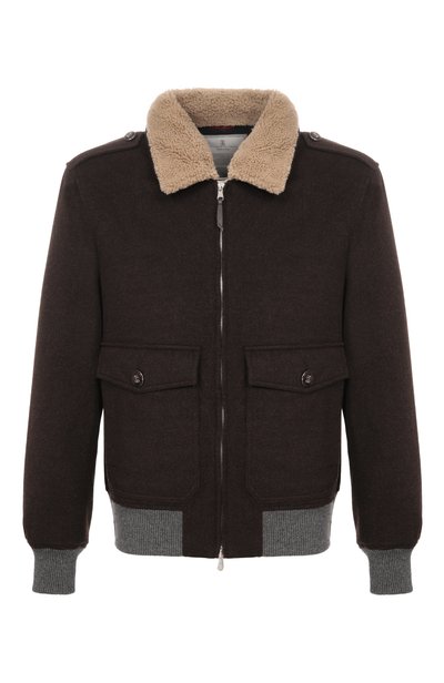 Мужской кашемировый бомбер BRUNELLO CUCINELLI, арт. MM4006003