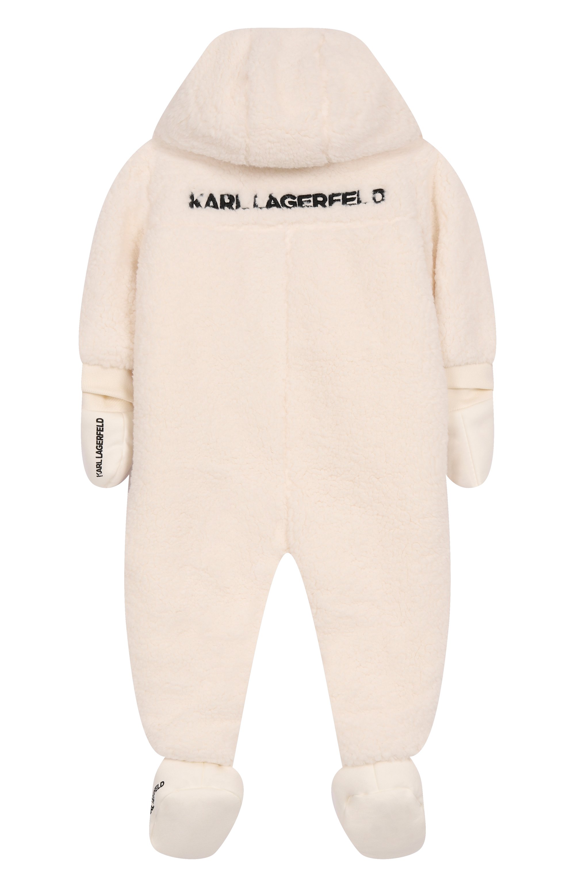 Утепленный комбинезон из экомеха KARL LAGERFELD KIDS, арт. Z30975, фото 2