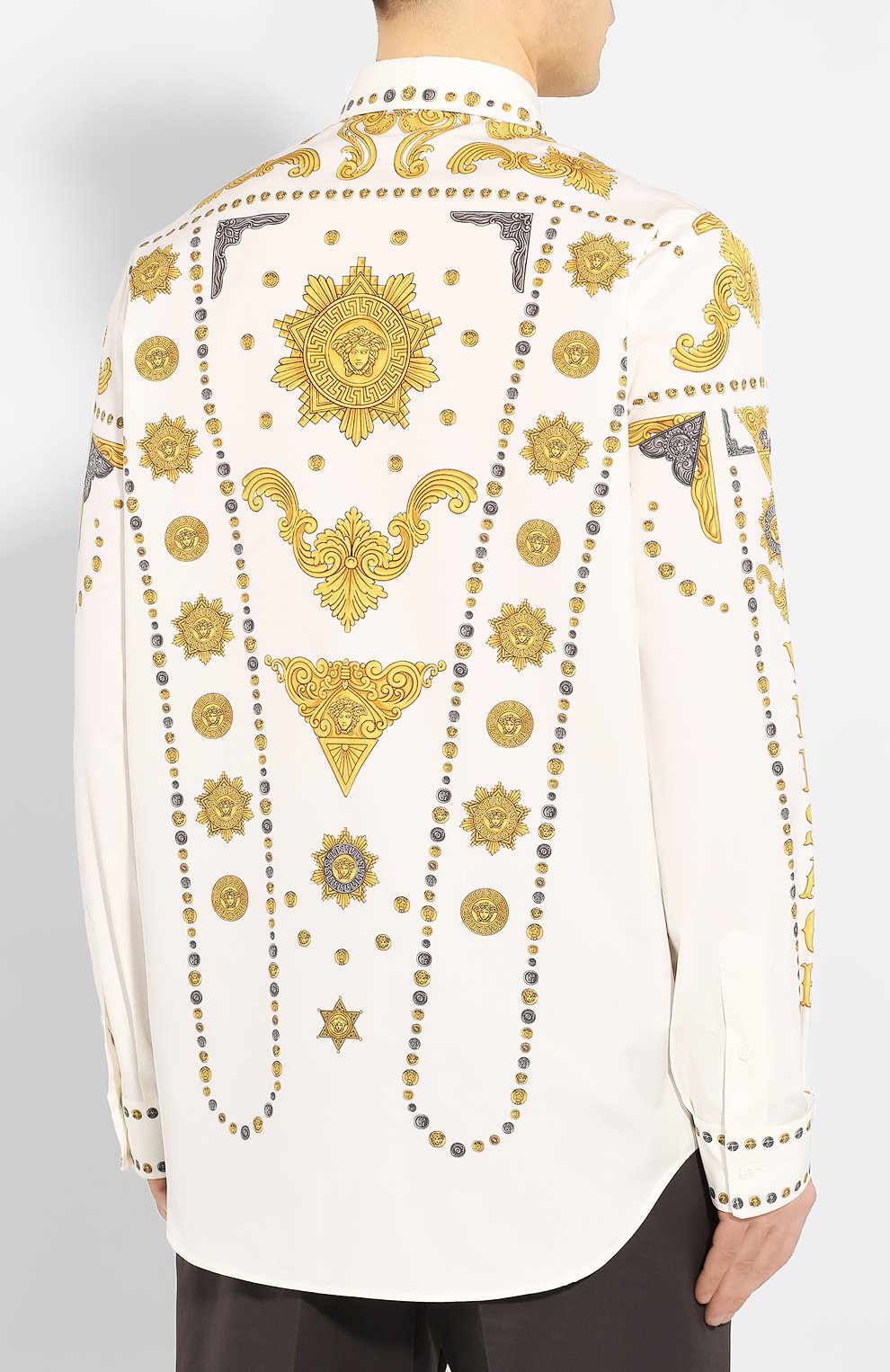 Хлопковая рубашка VERSACE, арт. A84777/A232731, фото 4