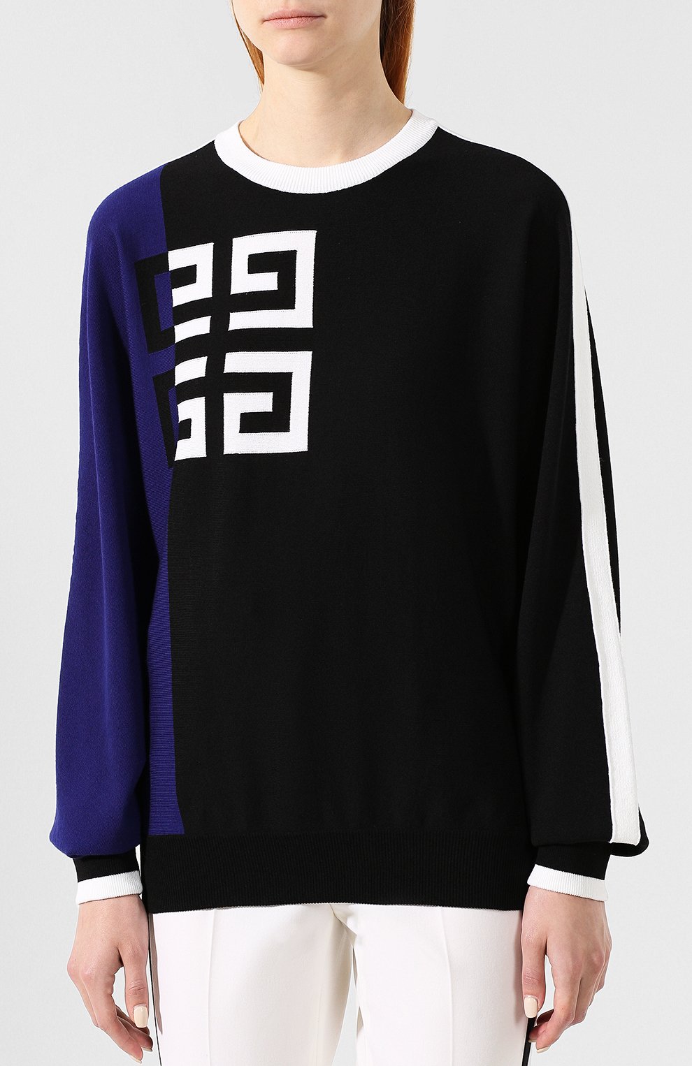 Пуловер из смеси шерсти и вискозы GIVENCHY, арт. BW906K4Z4F, фото 3