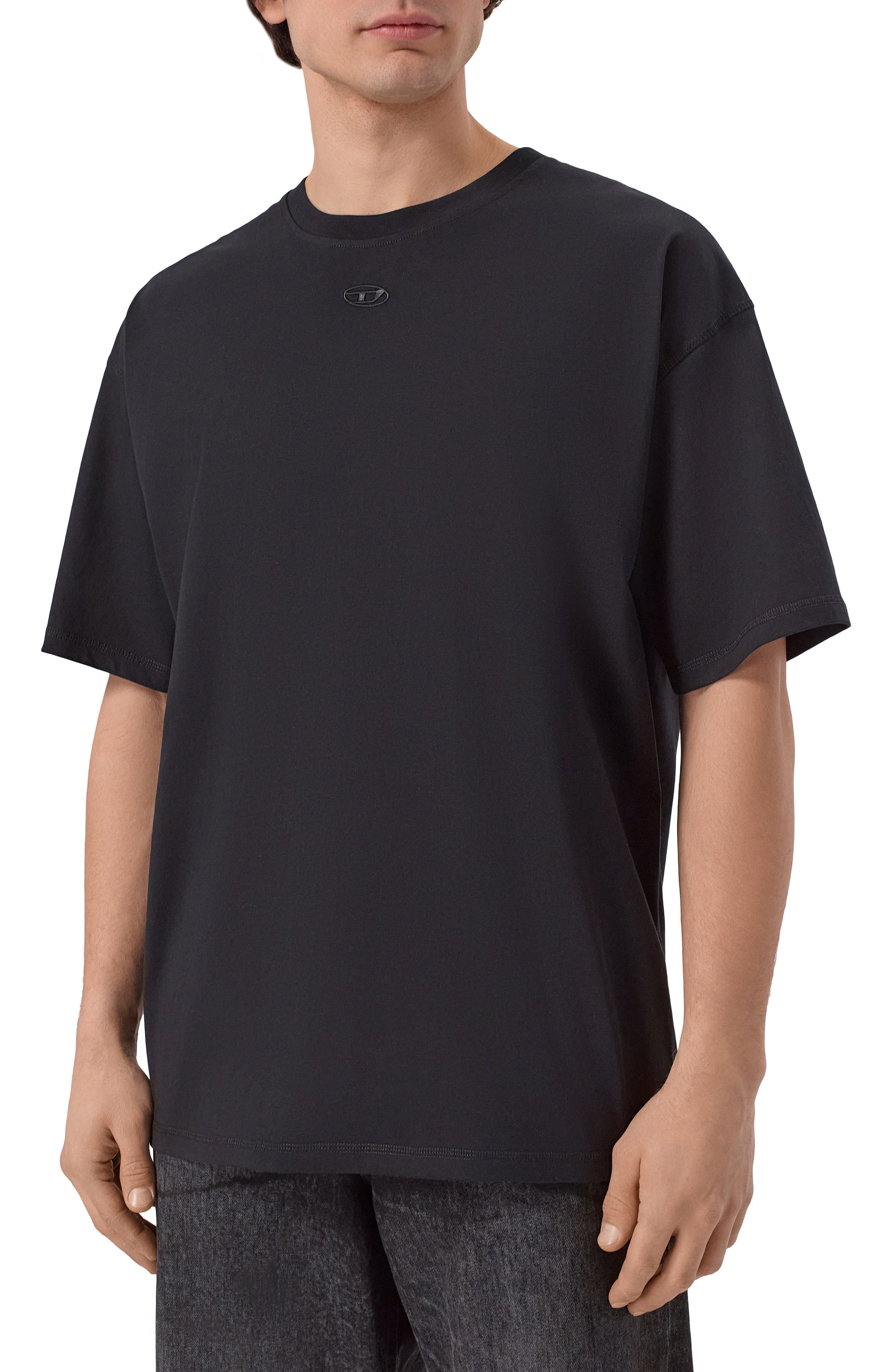 Хлопковая футболка DIESEL, арт. A21562/0PLAT, фото 3