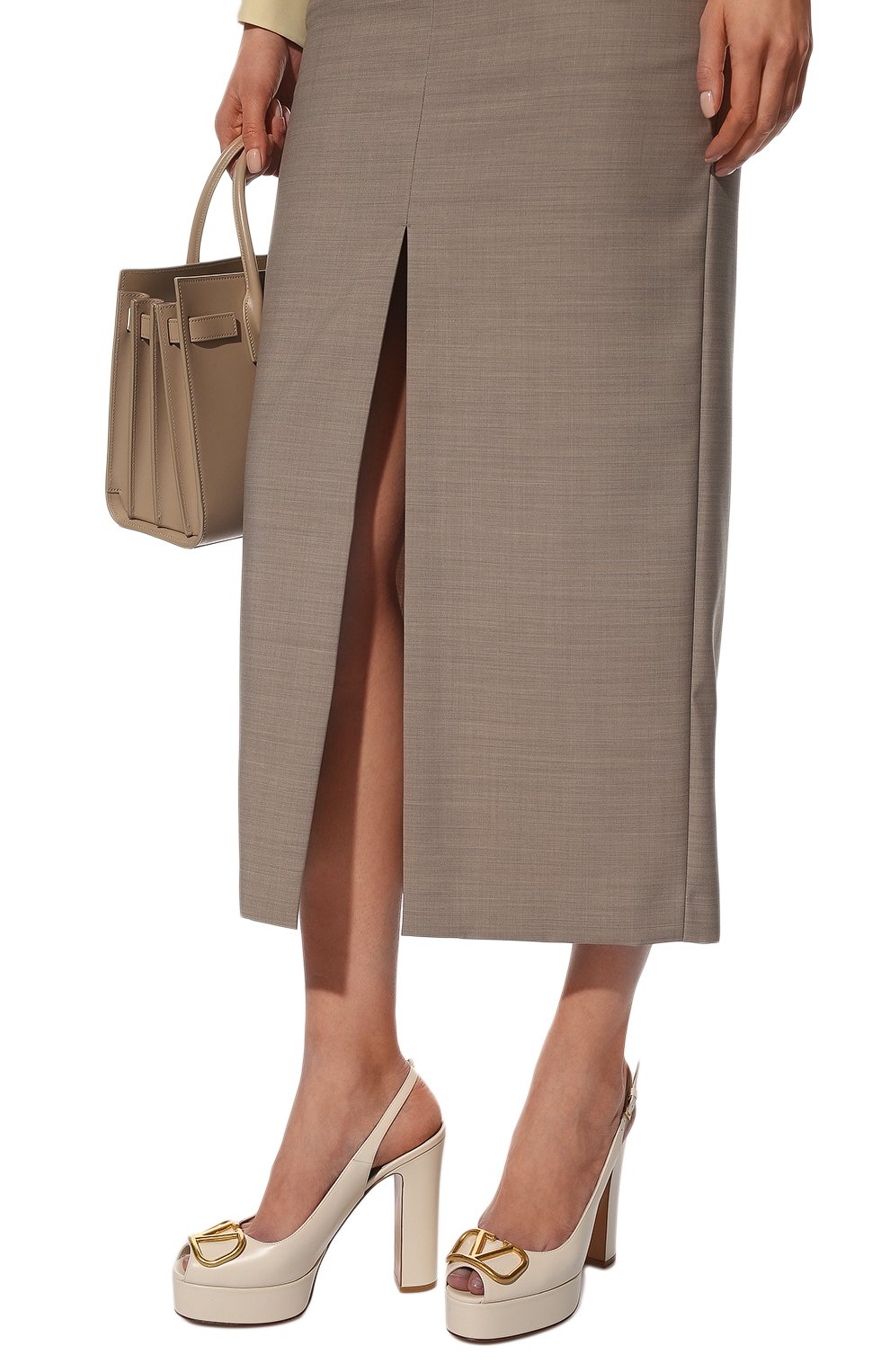 Кожаные туфли vlogo signature VALENTINO, арт. XW2S0DU8/DSH, фото 3