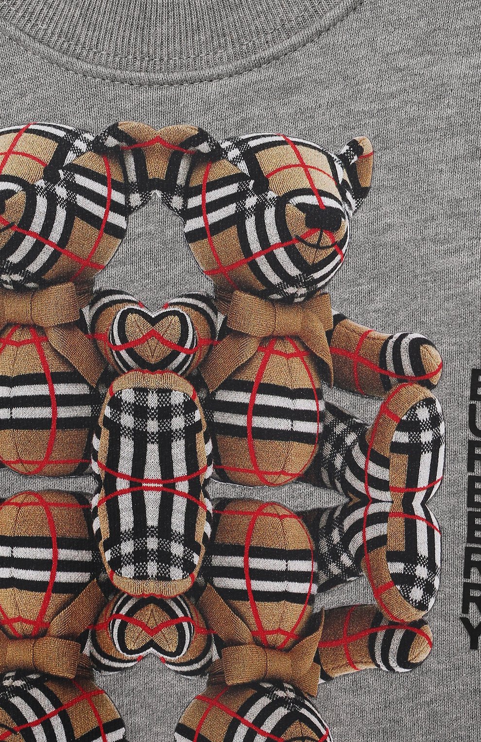 Хлопковый свитшот BURBERRY, арт. 8041216, фото 3