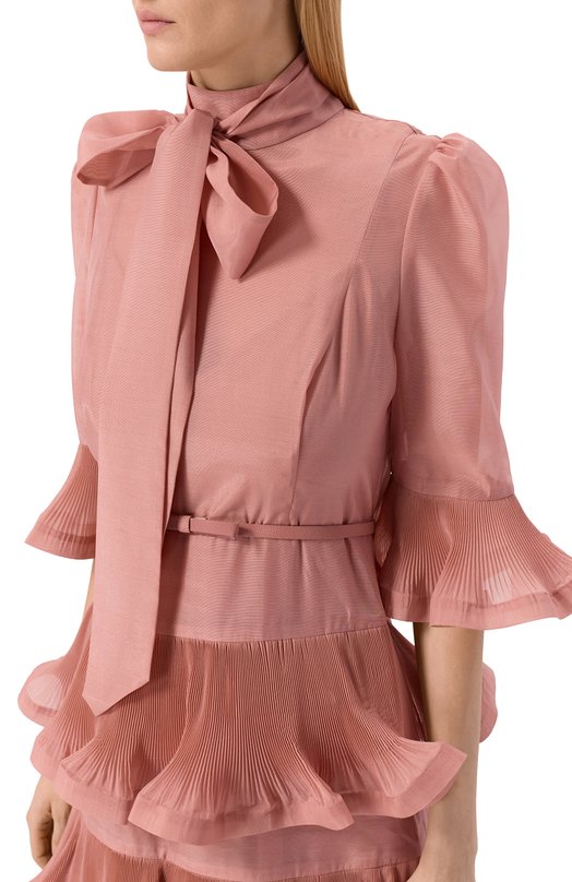 Платье Zimmermann 6355DC26R Розовый  6355DC26R Фото 4