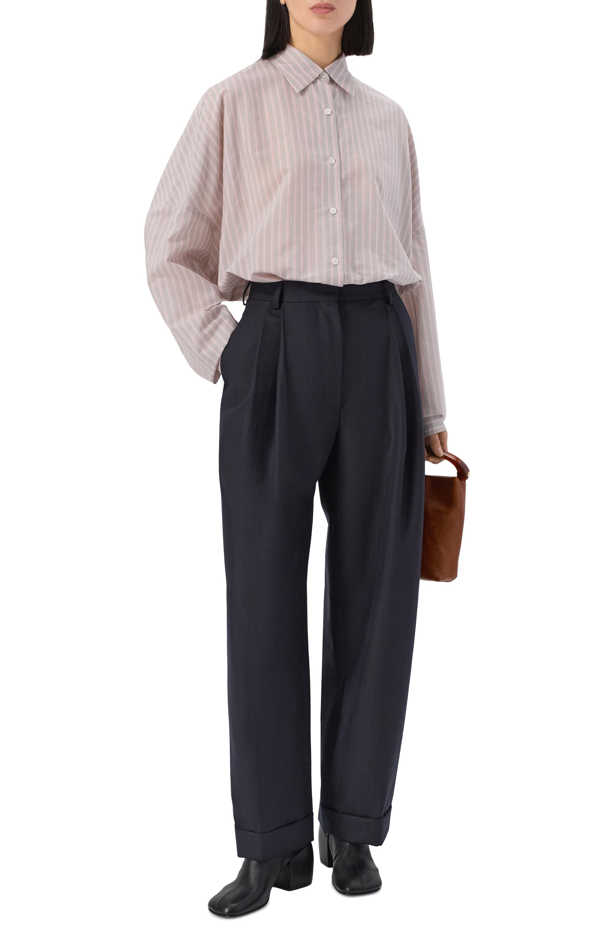 Кожаные ботильоны DRIES VAN NOTEN, арт. WS242-1298/140, фото 3