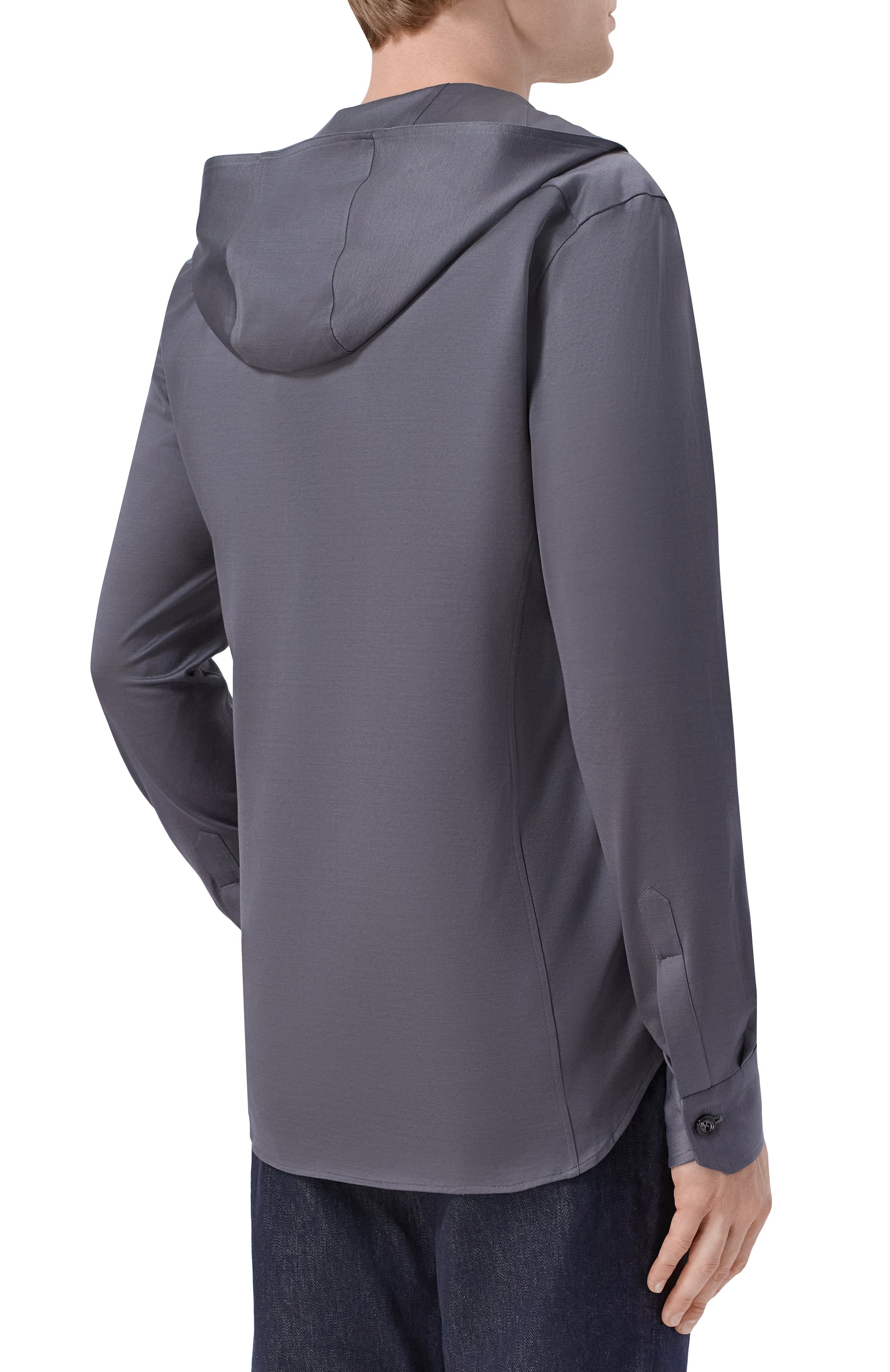 Хлопковая рубашка KITON, арт. UMCMARH09665, фото 4