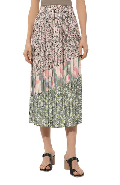 Плиссированная юбка BOSS разноцветного цвета по цене 23500 руб., арт. 50488635, фото 3 Плиссированная юбка BOSS, арт. 50488635, фото 3