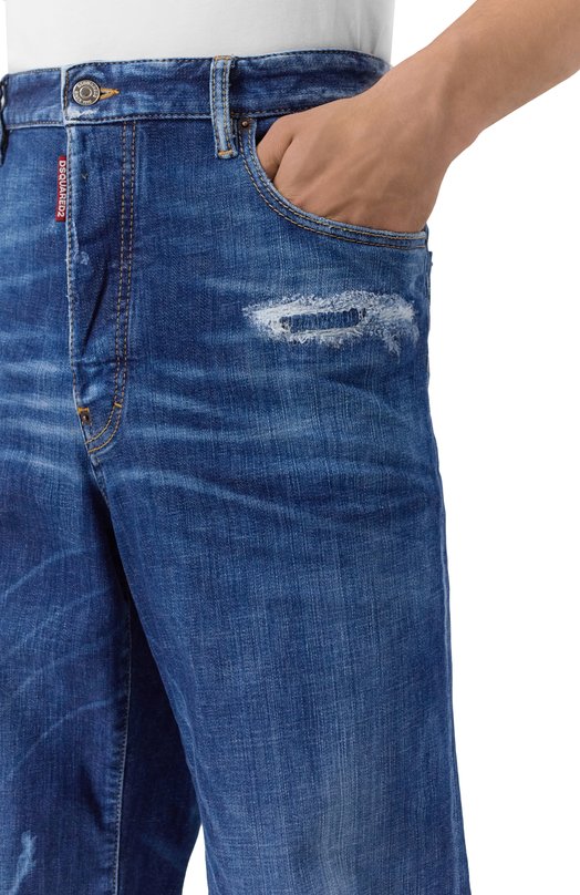 Джинсы Loose Dsquared2 S74LB1730/S30872 Синий  S74LB1730/S30872 Фото 5
