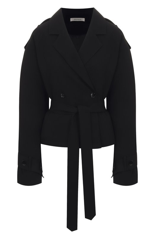 Тренч Aya Muse AMFW2555 Чёрный AMFW2555