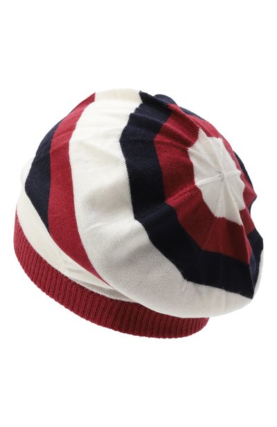 Шерстяной берет DOLCE & GABBANA разноцветного цвета по цене 31950 руб., арт. LBKHB8/JDVCD, фото 2 Шерстяной берет DOLCE & GABBANA, арт. LBKHB8/JDVCD, фото 2