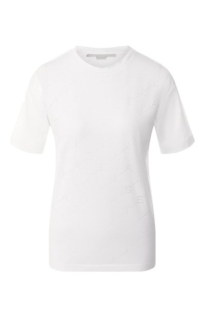 Женская футболка с логотипом бренда STELLA MCCARTNEY, арт. 342365/SMW28
