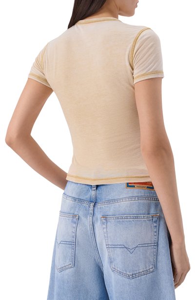 Футболка с отделкой стразами DIESEL, арт. A21826/0PLBQ, фото 4