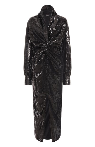 Женское платье с отделкой пайетками KITON, арт. D60316K0518G01