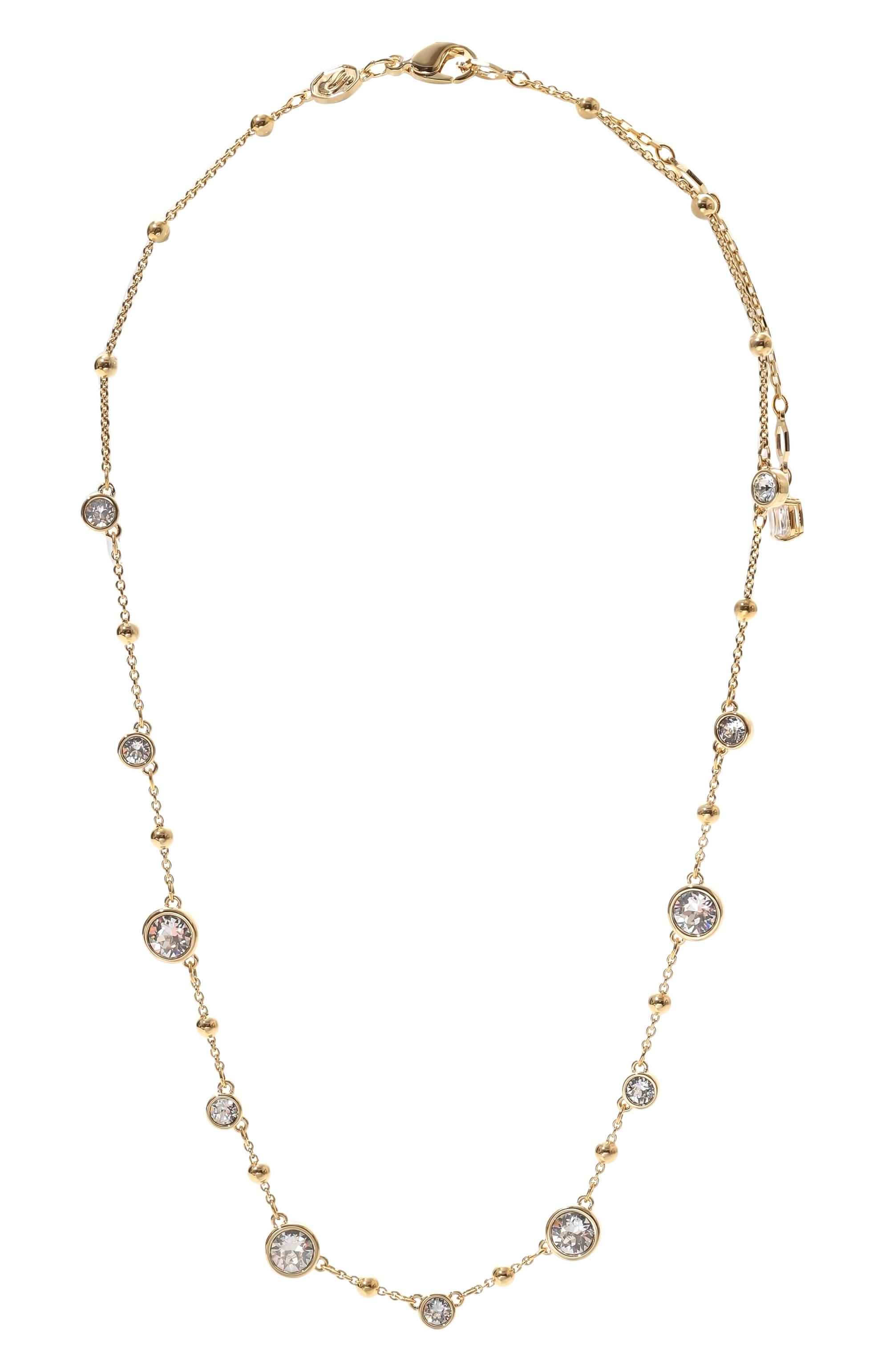 Колье imber SWAROVSKI золотого цвета по цене 27550 руб., арт. 5680090, фото 1 Колье imber SWAROVSKI, арт. 5680090, фото 1