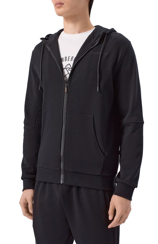 Хлопковый спортивный костюм Dirk Bikkembergs BMF1713 Чёрный  BMF1713 Фото 2