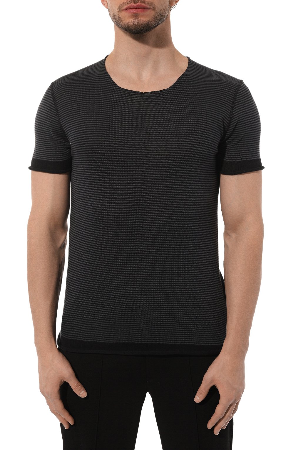 Джемпер из хлопка и кашемира HANNES ROETHER, арт. FI15NCA.101, фото 3