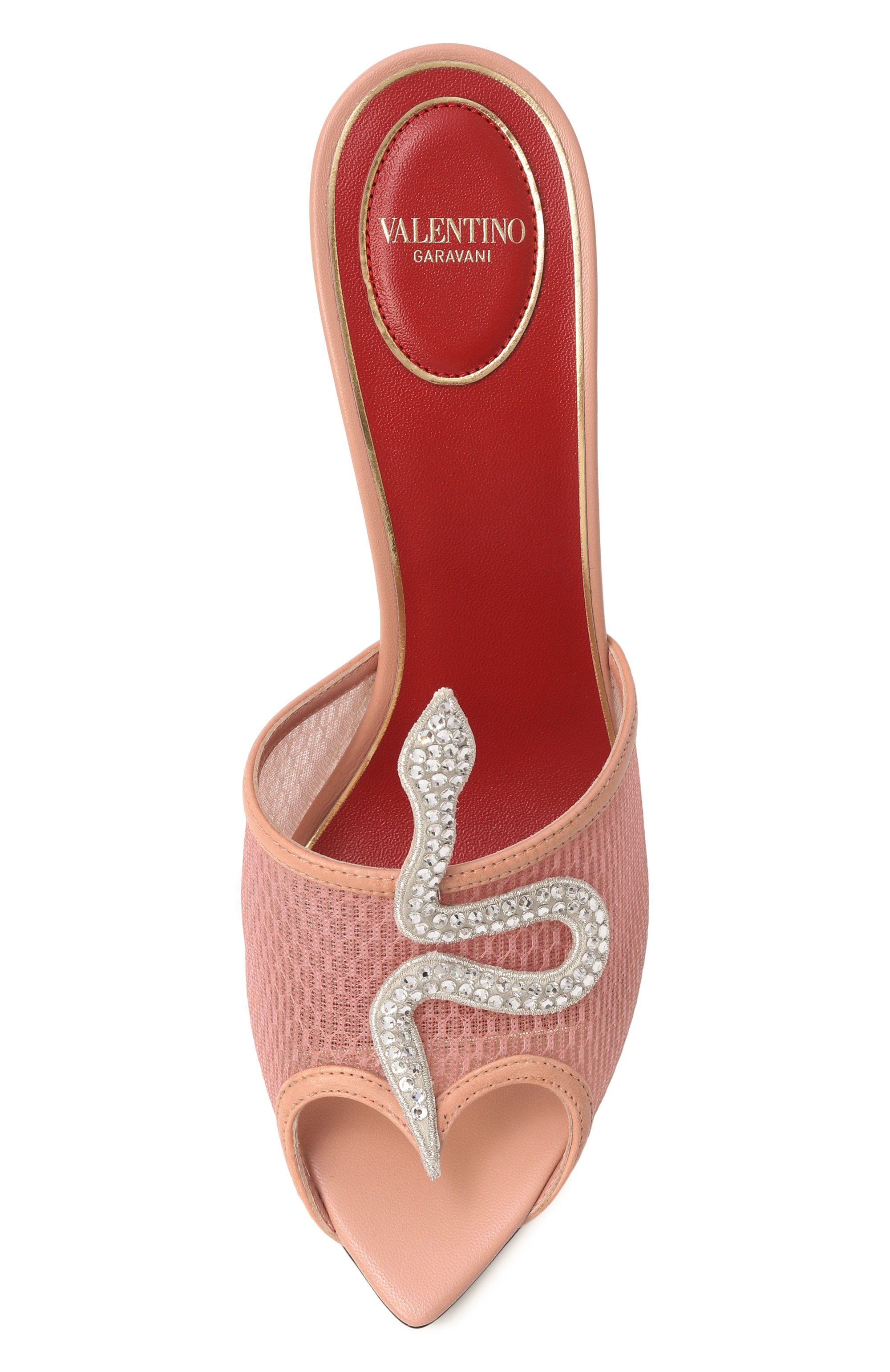 Текстильные мюли coeur vipre VALENTINO, арт. 8W0S0PD7/QMA, фото 6
