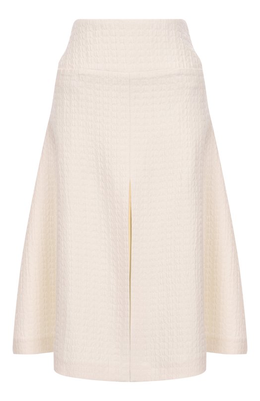 Шелковая юбка Alaia AA9J2371W097B Кремовый AA9J2371W097B