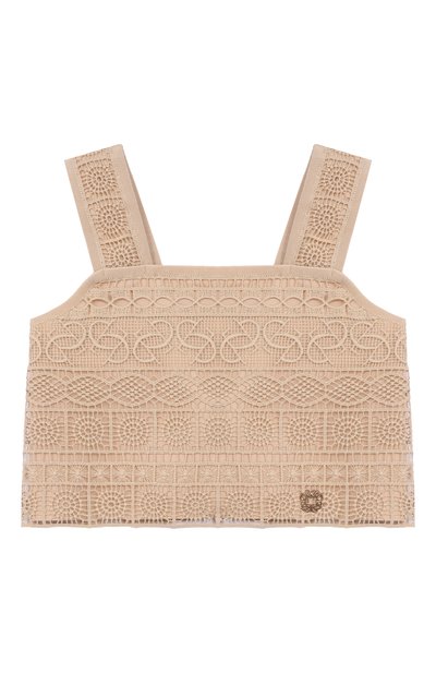 Хлопковый топ ELIE SAAB JUNIOR, арт. EFTP024/TS1124_001