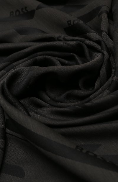 Платок BOSS черного цвета по цене 10440 руб., арт. 50497738, фото 4 Платок BOSS, арт. 50497738, фото 4