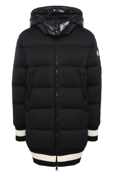 Женский стеганый пуховик с капюшоном MONCLER, арт. D2-093-49988-85-829B5