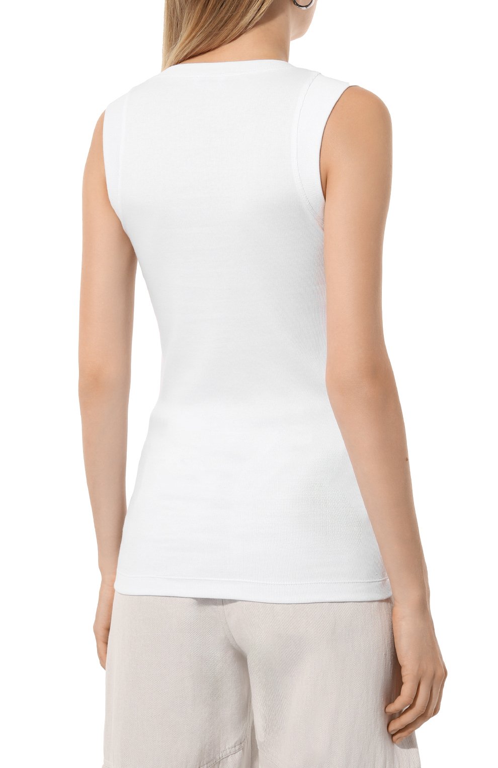 Хлопковый топ BRUNELLO CUCINELLI, арт. MPTC8EL672, фото 4