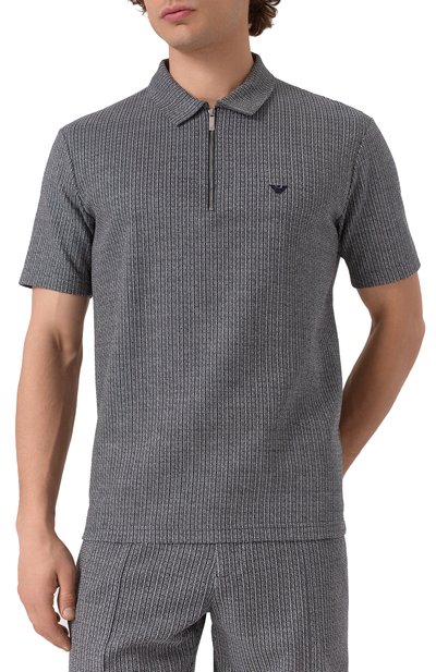 Хлопковое поло EMPORIO ARMANI, арт. EM001905/AF15552, фото 3