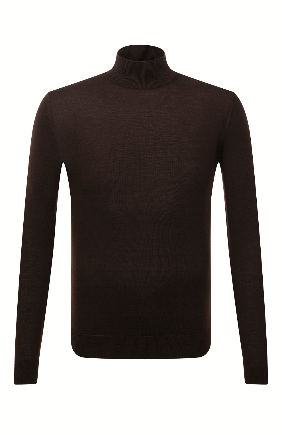 Шерстяная водолазка DANIELE FIESOLI темно-коричневого цвета по цене 18400 руб., арт. DF 0029, фото 1 Шерстяная водолазка DANIELE FIESOLI, арт. DF 0029, фото 1