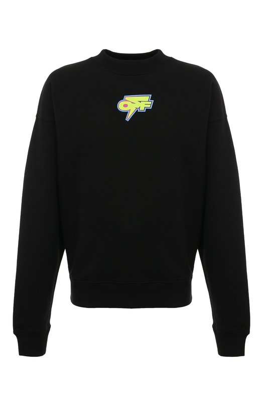 

Хлопковый свитшот Off-White, Чёрный