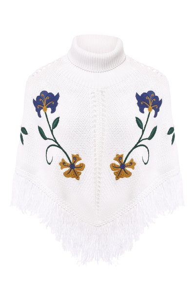 Женская хлопковое пончо REDVALENTINO, арт. RR0KUA01/RWN
