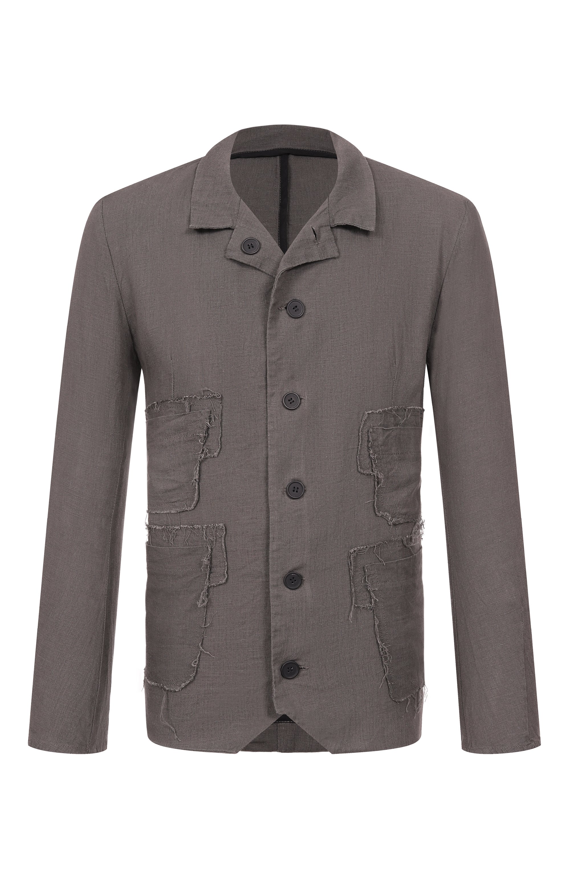 Двусторонний пиджак из вискозы и льна 139DEC, арт. SUT617-GRE, фото 1