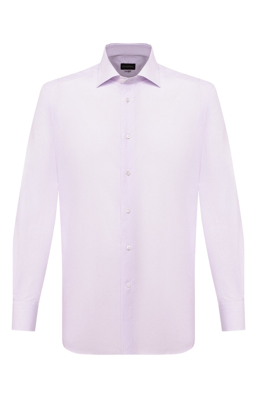 Хлопковая сорочка ZEGNA, арт. 801225/9RS0BR, фото 1