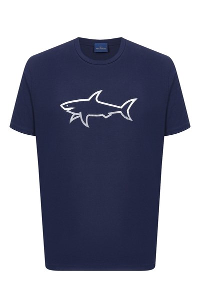 Мужская хлопковая футболка PAUL&SHARK, арт. 25411078
