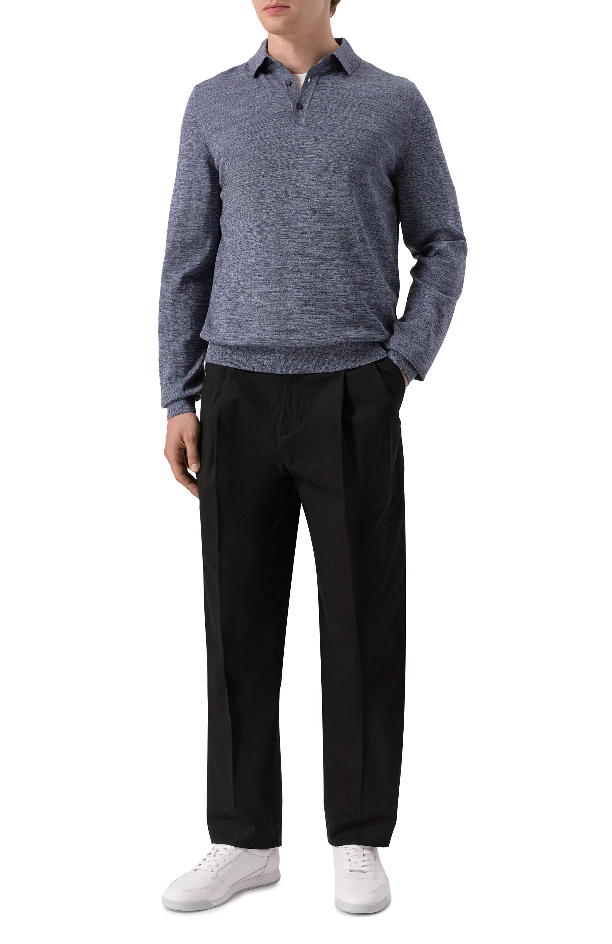 Хлопковые брюки HUGO, арт. 50544013, фото 2