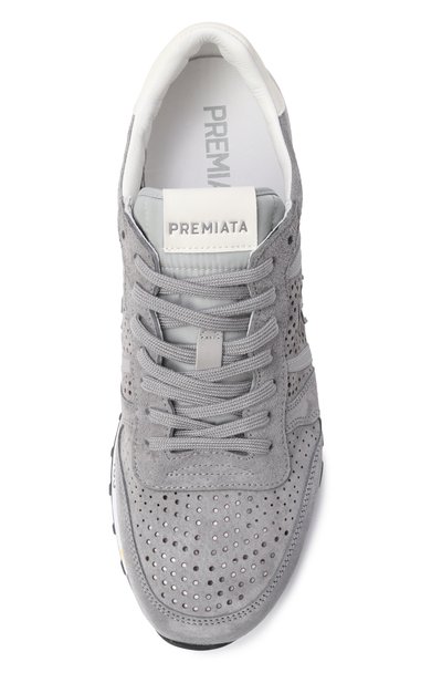 Замшевые кроссовки eric PREMIATA серого цвета по цене 31500 руб., арт. ERIC/VAR 8231, фото 5 Замшевые кроссовки eric PREMIATA, арт. ERIC/VAR 8231, фото 5