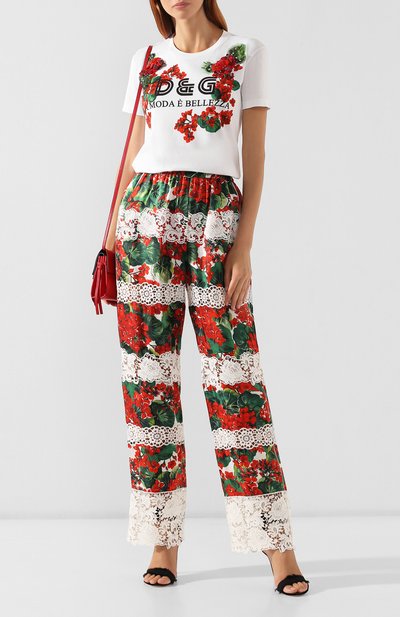 Хлопковая футболка DOLCE & GABBANA, арт. F8K74Z/G7SBV, фото 2