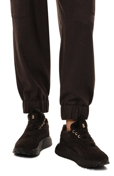 Замшевые кроссовки malaga BOGNER, арт. 22441173, фото 3