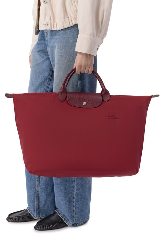 Сумка Le Pliage Green large Longchamp L1624919/919 Бордовый  L1624919/919 Фото 2