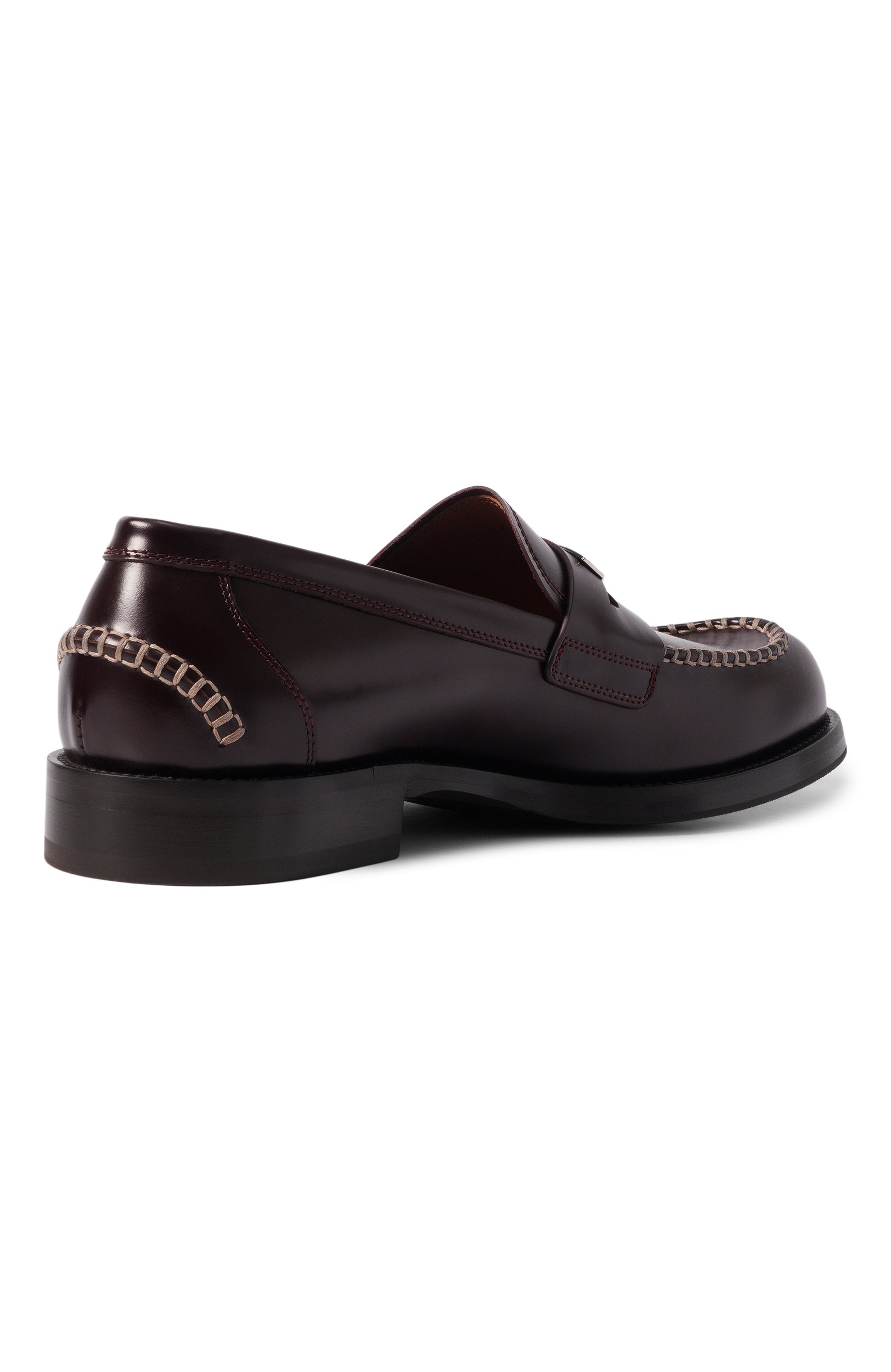 Кожаные пенни-лоферы perugino DOLCE & GABBANA, арт. A30291/A0780, фото 4
