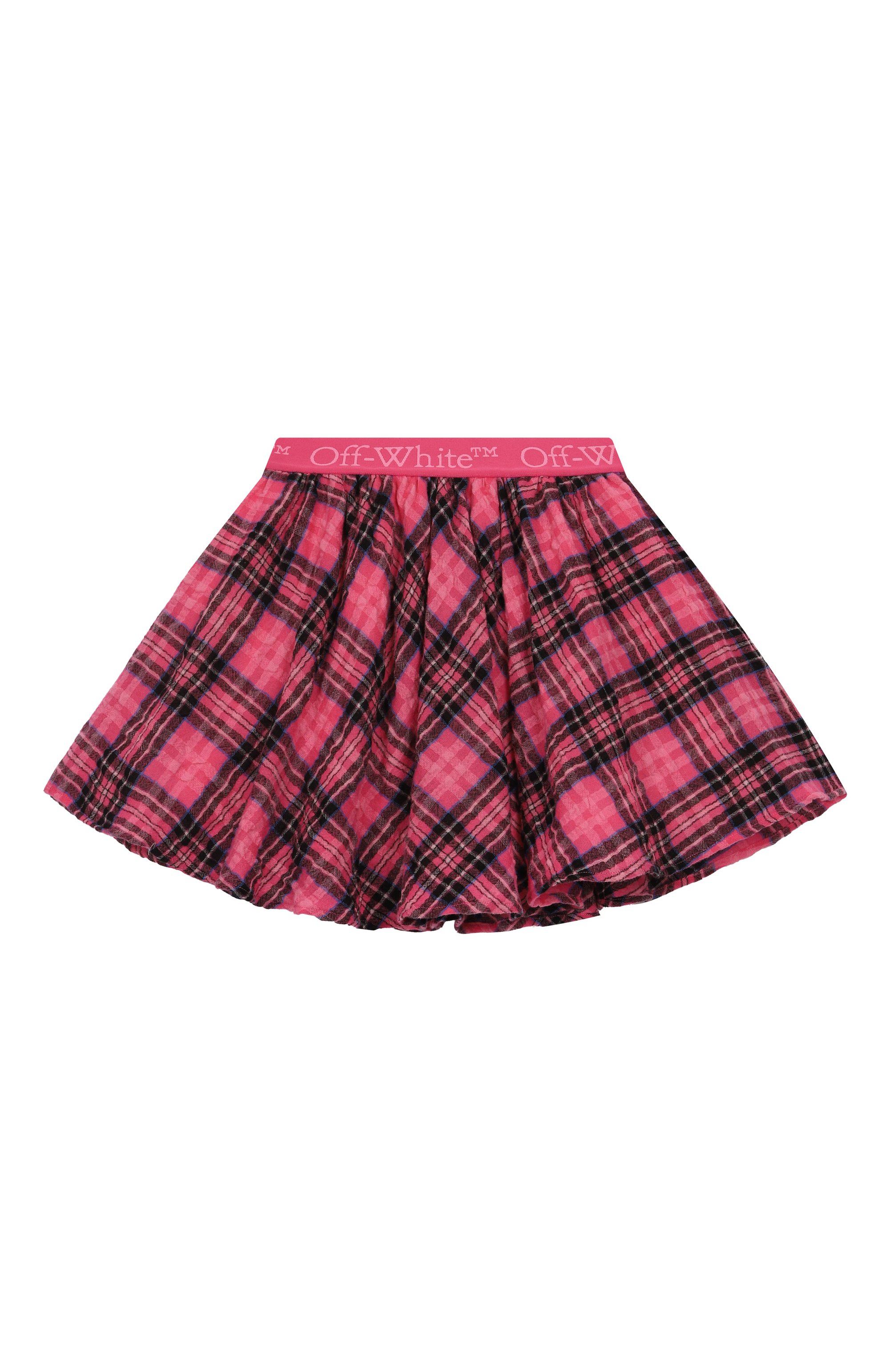 Юбка из хлопка и шерсти OFF-WHITE, арт. 0GCC019F23FAB001, фото 2