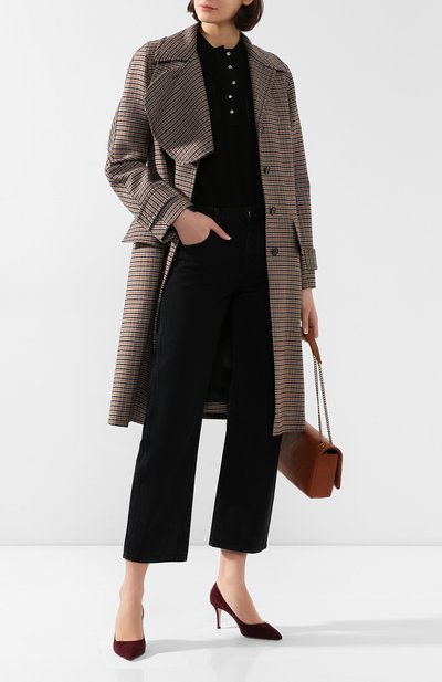 Замшевые туфли gianvito 70 GIANVITO ROSSI бордового цвета по цене 89950 руб., арт. G26770.70RIC.CAMR0YA, фото 2 Замшевые туфли gianvito 70 GIANVITO ROSSI, арт. G26770.70RIC.CAMR0YA, фото 2