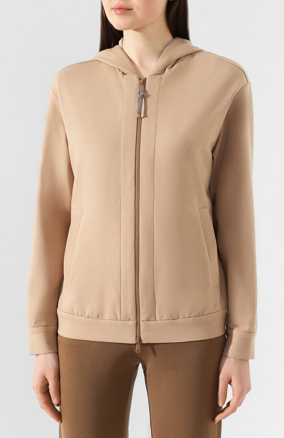 Хлопковая толстовка BRUNELLO CUCINELLI, арт. MH827SA306, фото 3