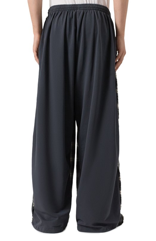 Хлопковые брюки Balenciaga 831379/TRM19 Серый  831379/TRM19 Фото 4