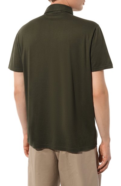 Поло из хлопка и кашемира KITON, арт. UMK0312, фото 4