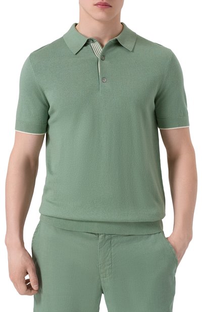 Поло из хлопка и шелка WINDSOR, арт. 13 CASHMIL0-P 10018945/30044682, фото 3