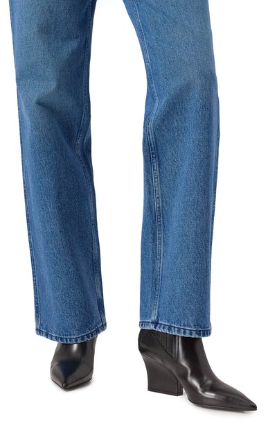 Кожаные ботильоны vlogo lockette VALENTINO, арт. 5W0S0KT4/LQV, фото 3