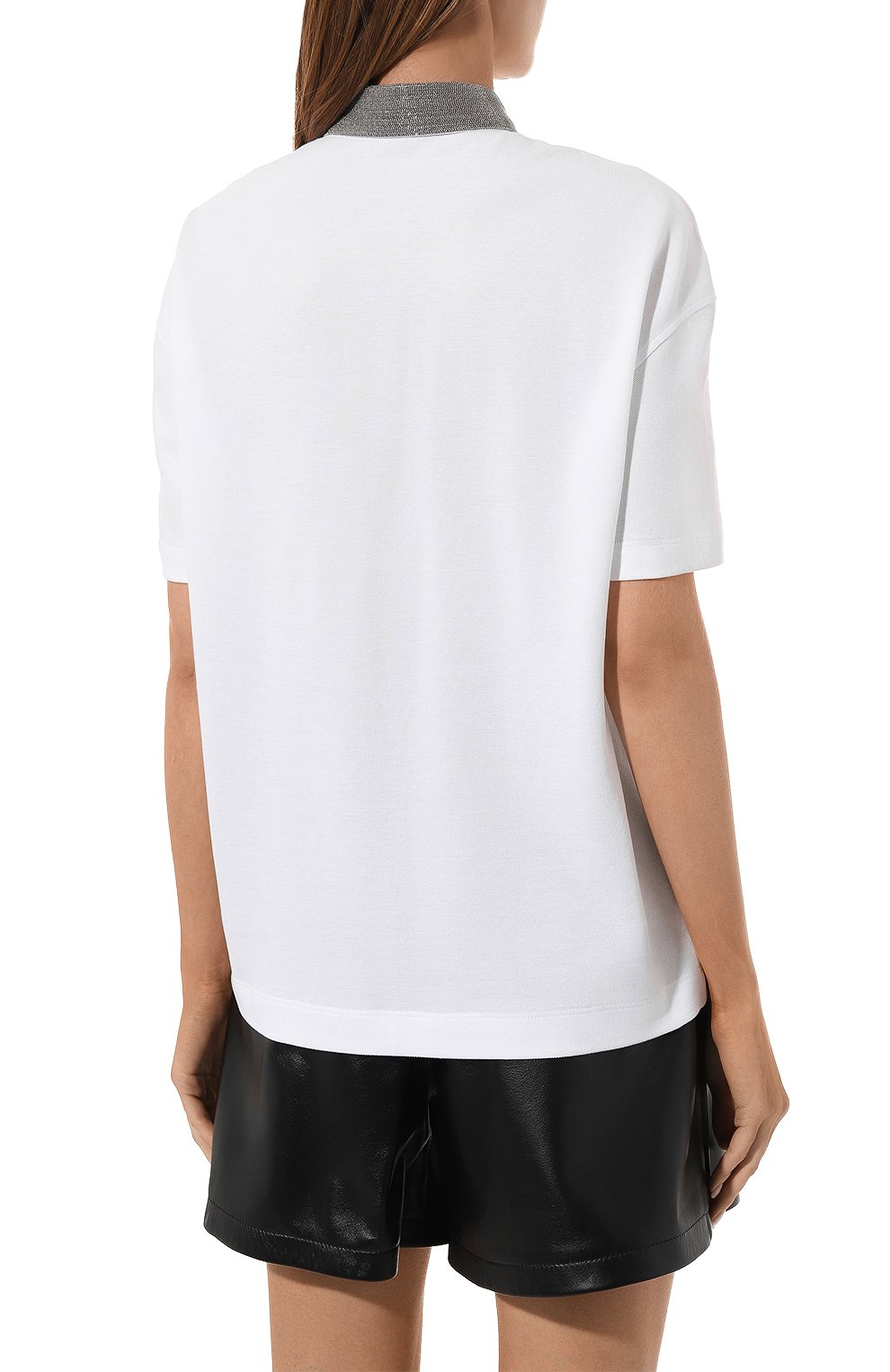 Хлопковое поло BRUNELLO CUCINELLI, арт. M0T63B1253, фото 4