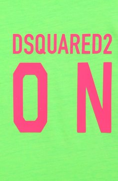 Детская хлопковая футболка DSQUARED2 салатового цвета, арт. DQ2416/D0A80 | Фото 3 (Рукава: Короткие; Материал сплава: Проставлено; Материал внешний: Хлопок; Мальчики Кросс-КТ: Футболка-одежда; Драгоценные камни: Проставлено; Ростовка одежда: 4 года | 104 см, 6 лет | 116 см, 8 лет | 128 см, 10 - 11 лет | 140 - 146см, 13 - 15 лет | 158 см, 16 лет | 164 см)