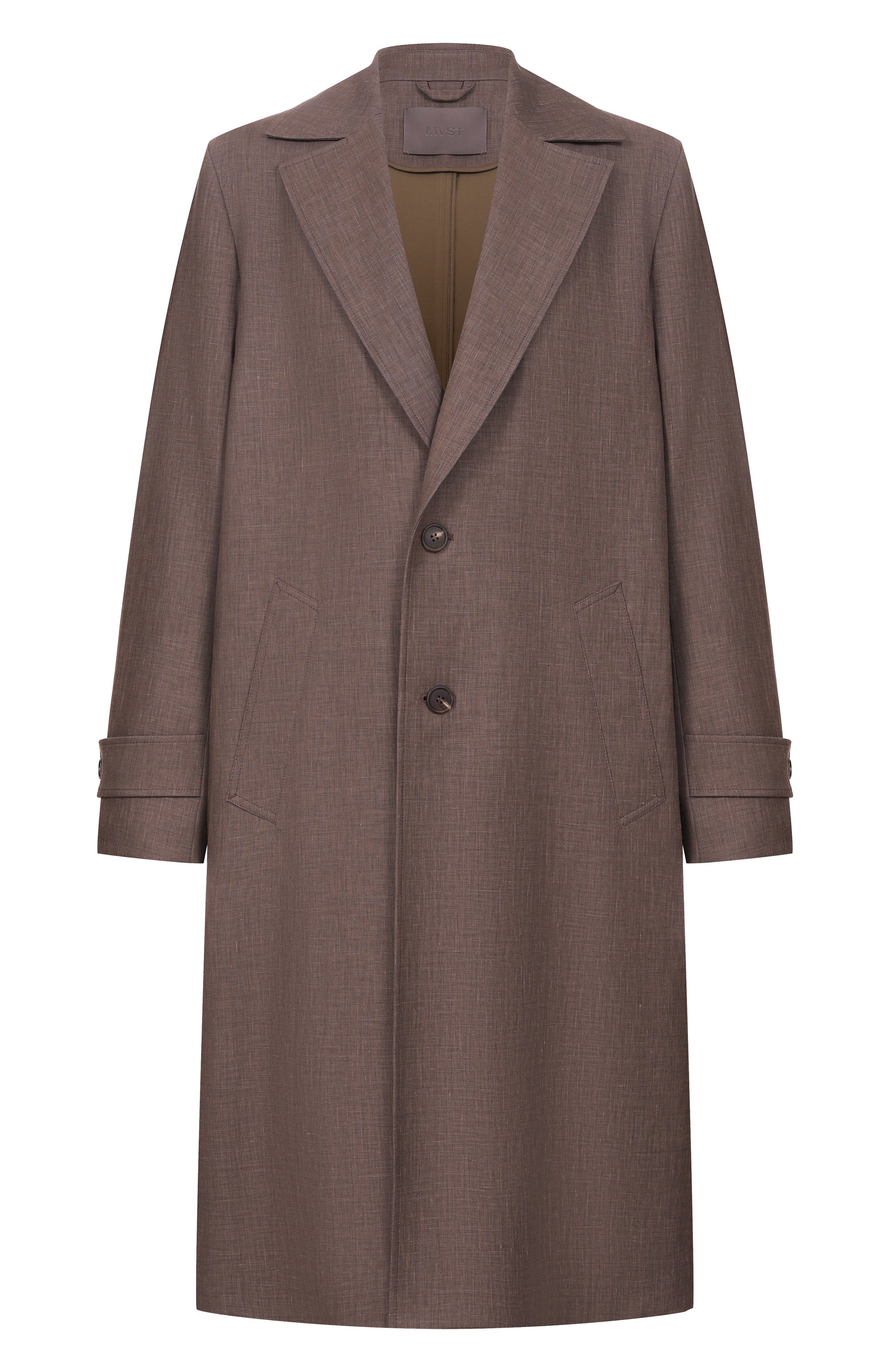 Плащ изо льна и шерсти MVST, арт. M26.2PM.0001/F098 LINEN RAIN SYSTEM (WITH MEMBRANE, фото 1