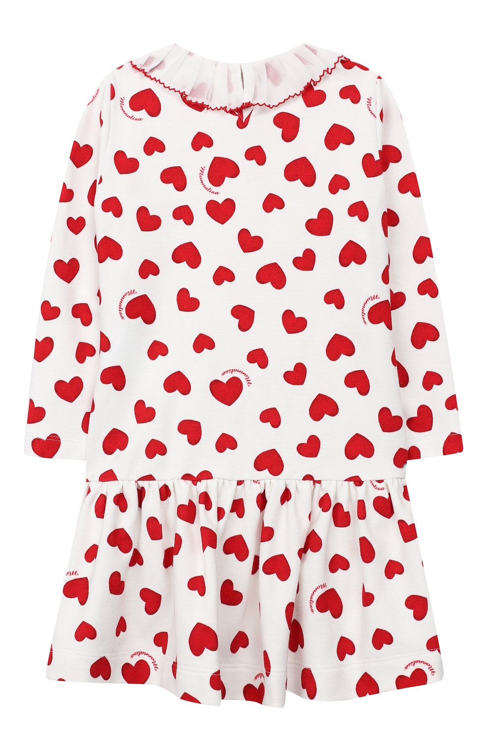 Платье MONNALISA красного цвета по цене 12550 руб., арт. 314917, фото 2 Платье MONNALISA, арт. 314917, фото 2